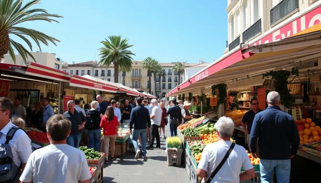 Discover the vibrant atmosphere of Marché Forville in Cannes