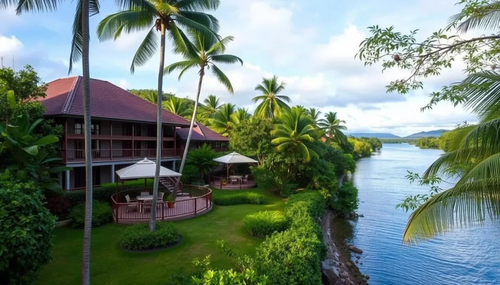 Eden on the River resort in Port Vila, Vanuatu