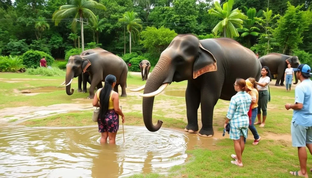 Elephant conservation experience Cambodia image