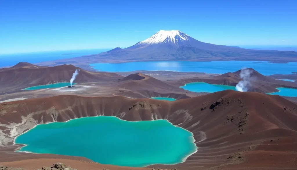 Emerald Lakes on the Tongariro Alpine Crossing, one of New Zealand's best day hikes Emerald Lakes on the Tongariro Alpine Crossing, one of New Zealand's best day hikes