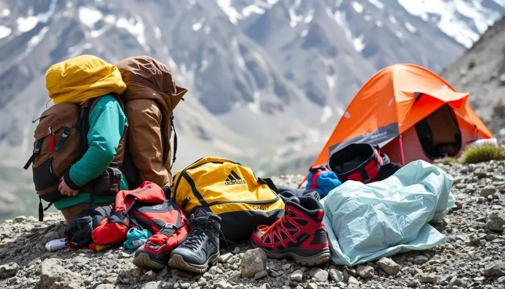 Everest Base Camp trek gear image