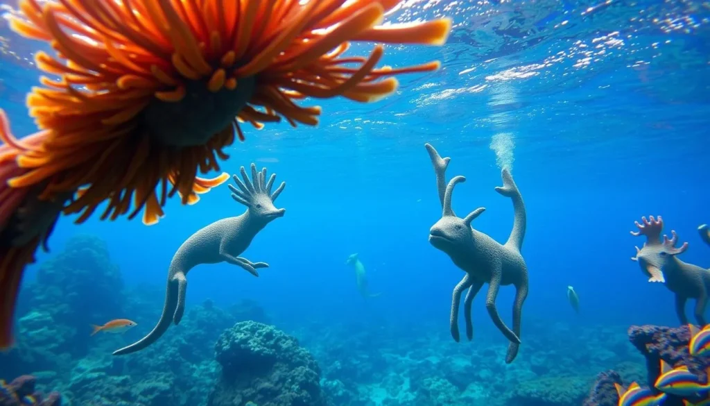 Explore Grenada's underwater world with an image of the Molinere Underwater Sculpture Park Explore Grenada's underwater world with an image of the Molinere Underwater Sculpture Park