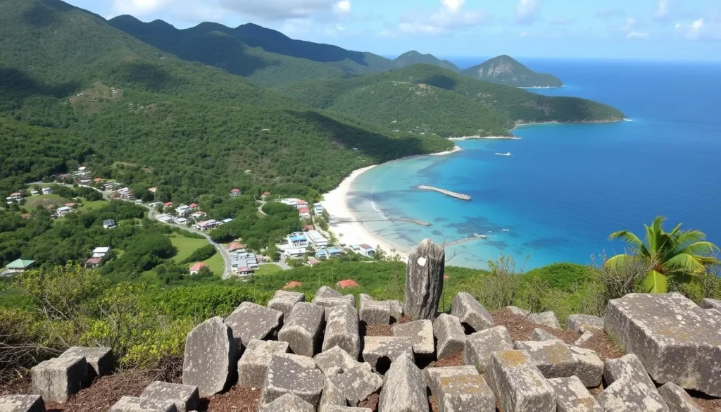 Explore Tortola's beautiful landscapes and rich history
