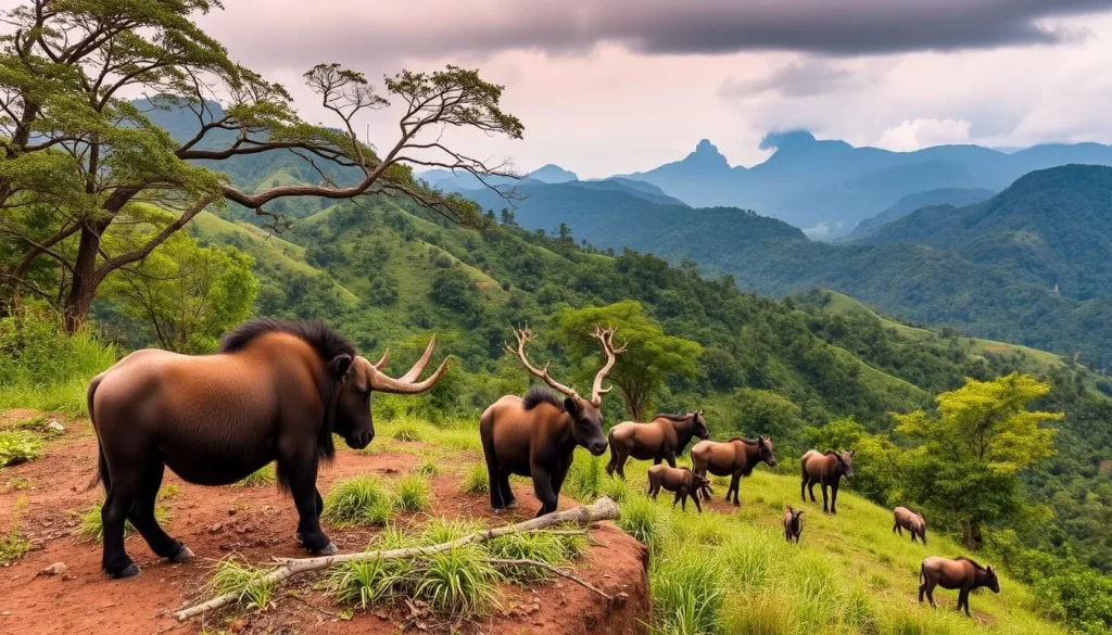 Explore the breathtaking landscapes and diverse wildlife of Virunga National Park.