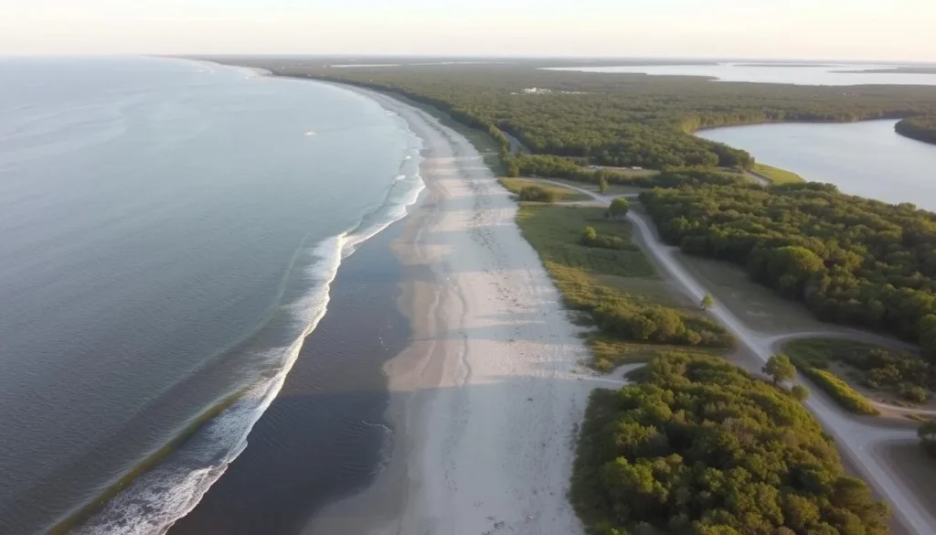 Explore the scenic trails and beaches of First Landing State Park in Virginia Beach.