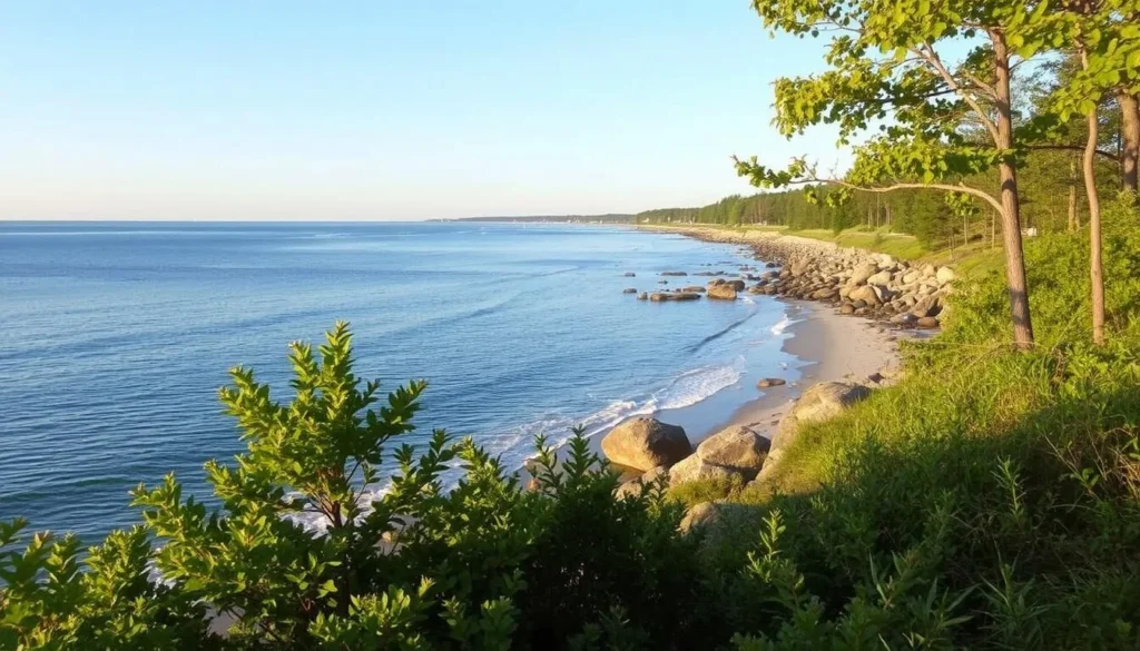 Explore the trails of Lake Michigan shoreline