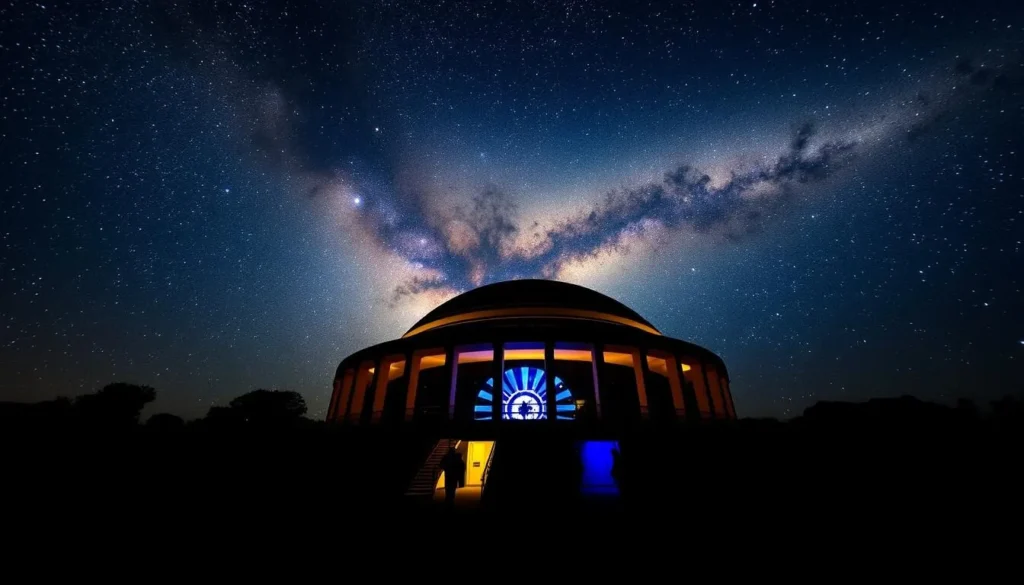 Explore the wonders of the universe at the Planetarium of Brasília.