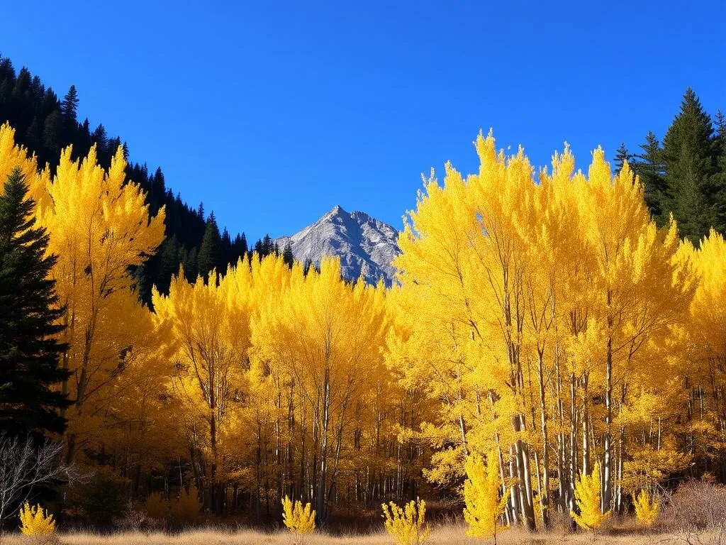 Fall colors in the Uinta Mountains near Vernal, Utah Fall colors in the Uinta Mountains near Vernal, Utah