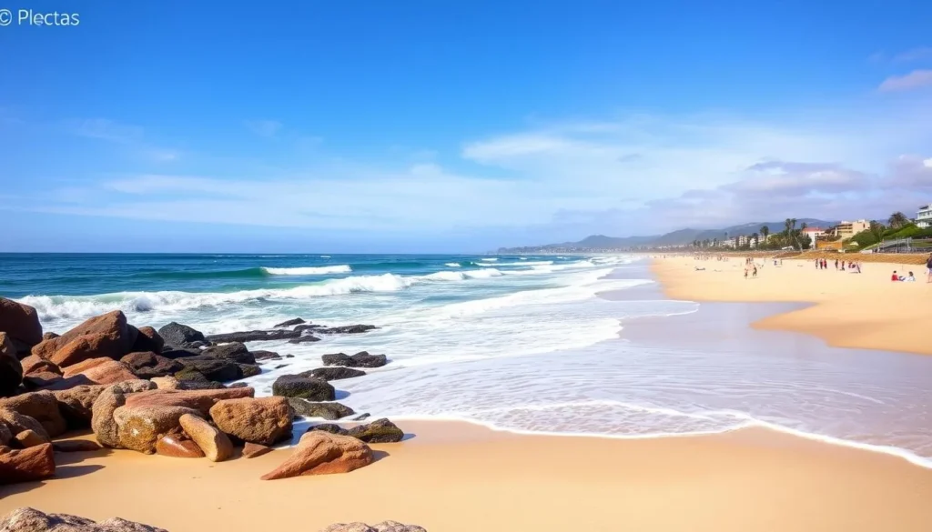 Generate an image of Laguna Beach's Main Beach