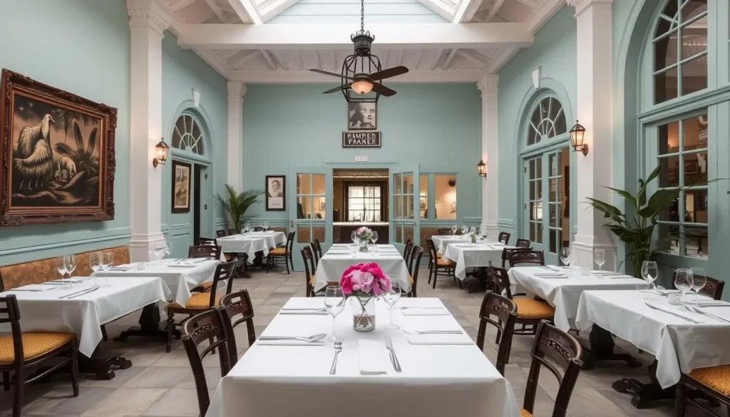 Generate an image of Old Captiva House's dining area or exterior, highlighting its historic charm.