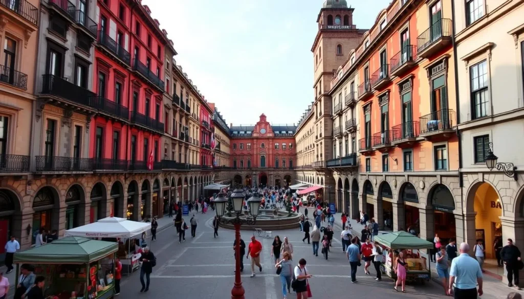 Generate an image of Plaza Mayor