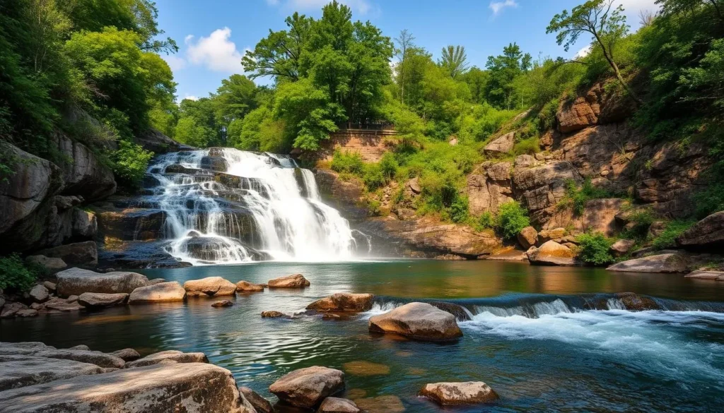 Generate an image of Wells Falls.