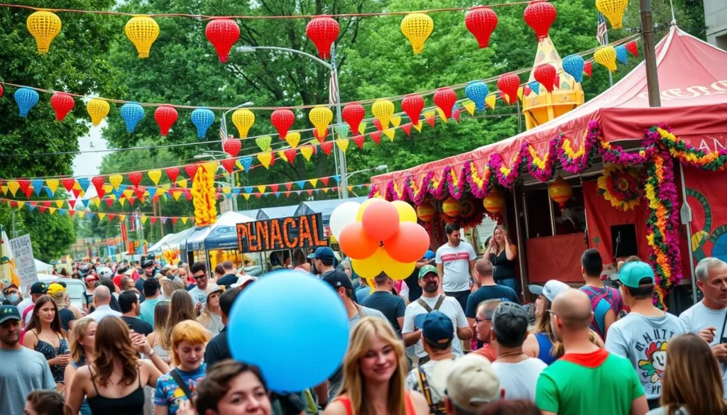 Generate an image of a Kalamazoo festival or event