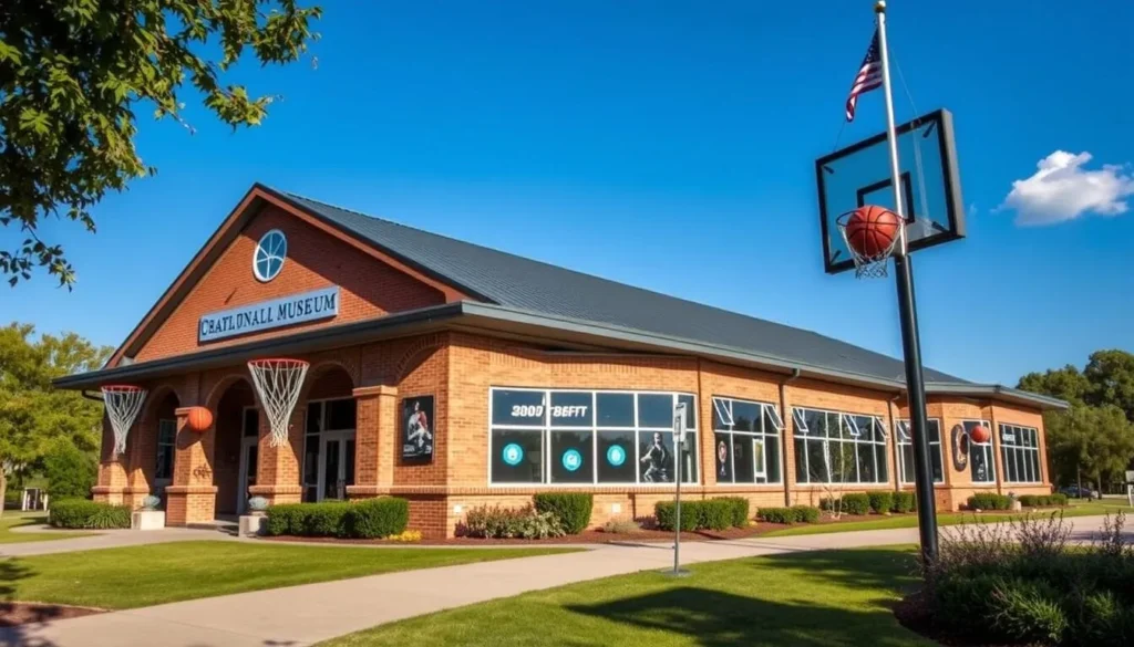 Generate an image of the Carolina Basketball Museum