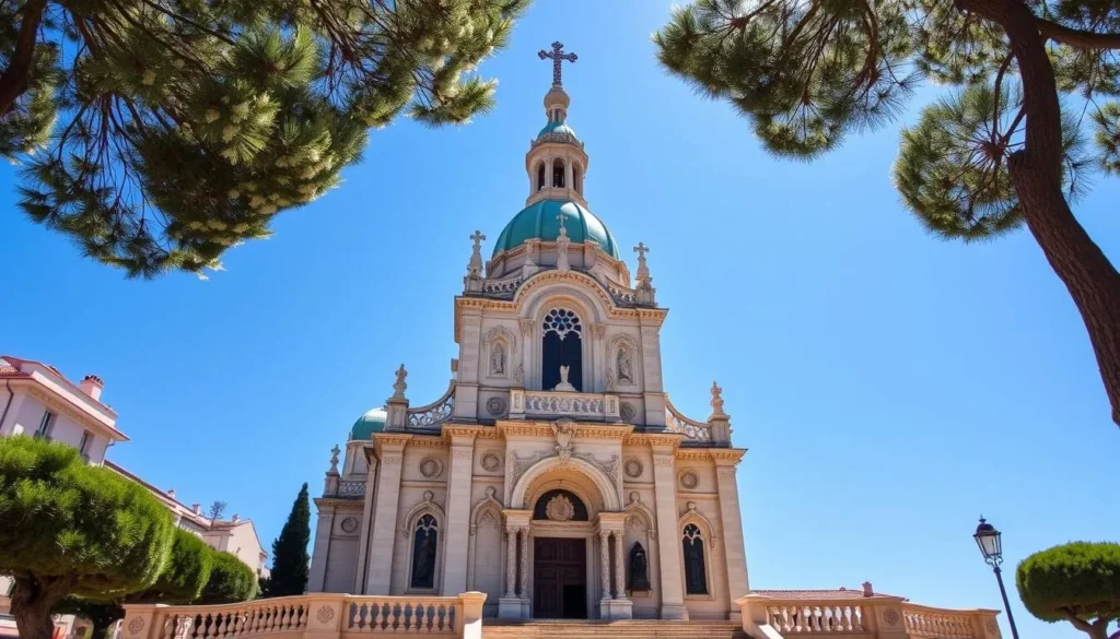 Generate an image of the Chapelle de la Miséricorde in Nice, France