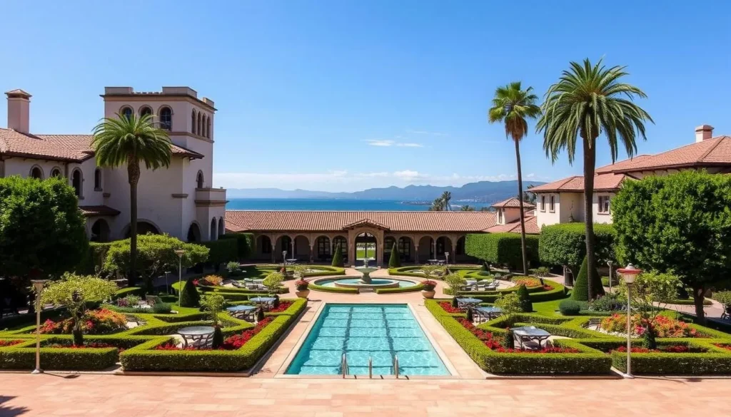 Generate an image of the Four Seasons Resort The Biltmore Santa Barbara