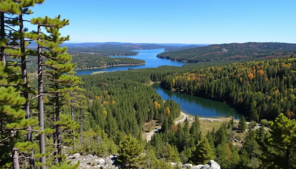 Generate an image of the Land Between the Lakes National Recreation Area