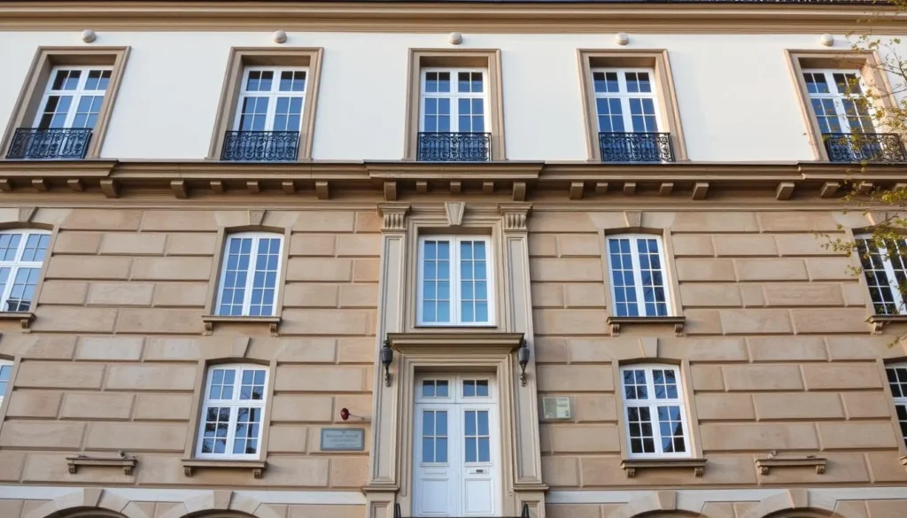 Generate an image of the Maison Natale Charles de Gaulle's facade Generate an image of the Maison Natale Charles de Gaulle's facade