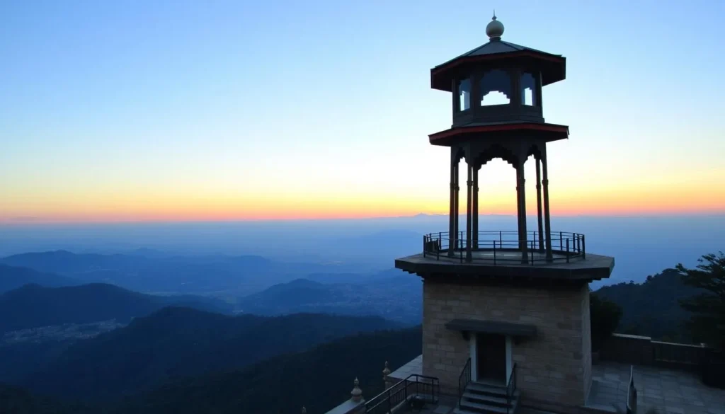 Generate an image of the Nagarkot View Tower.