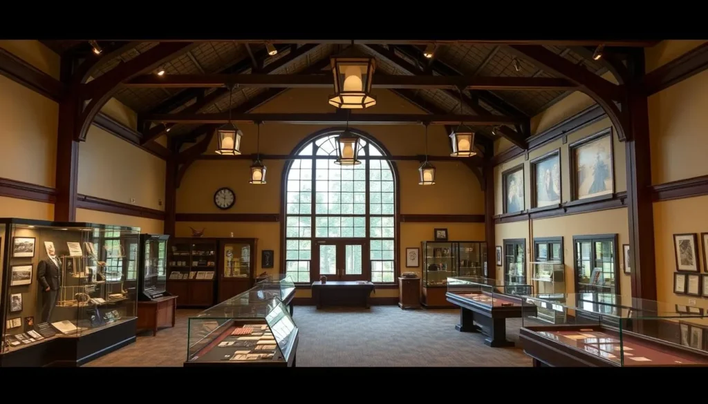 Generate an image of the Oneida County History Center's gallery