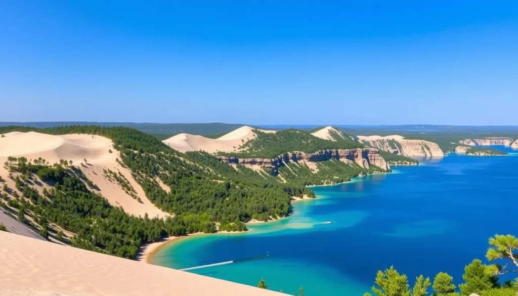 Grand Sable Dunes in Pictured Rocks National Lakeshore
