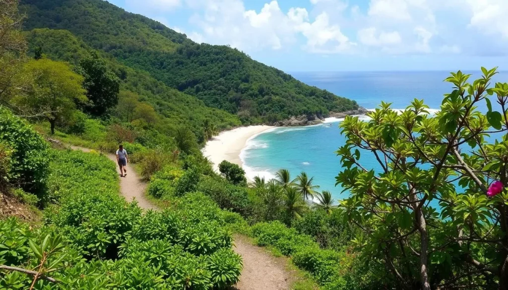 Grande Anse Beach Martinique hiking trails image Grande Anse Beach Martinique hiking trails image