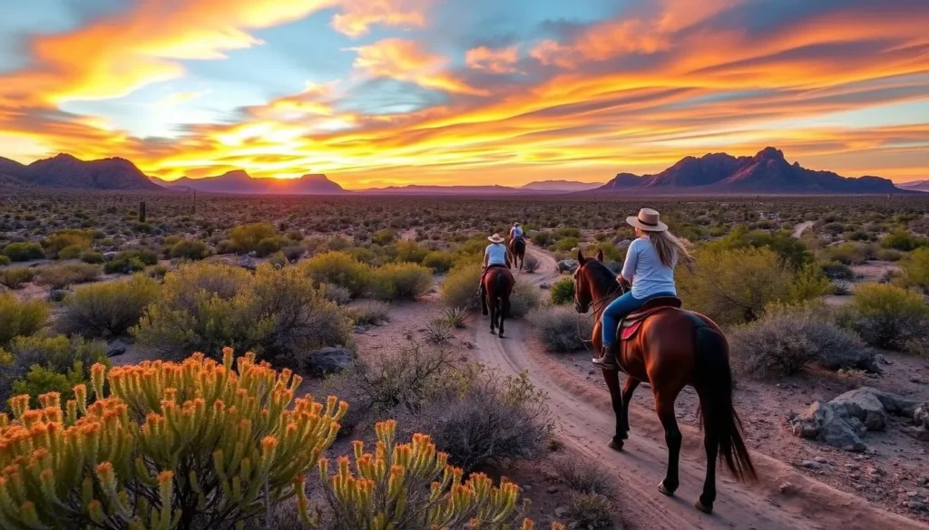 Guided horseback ride through the Sonoran Desert in Scottsdale, Arizona