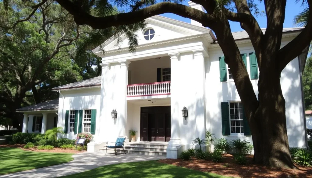Hallstrom Farmstead, a historic home on a former pineapple plantation in Vero Beach, Florida.
