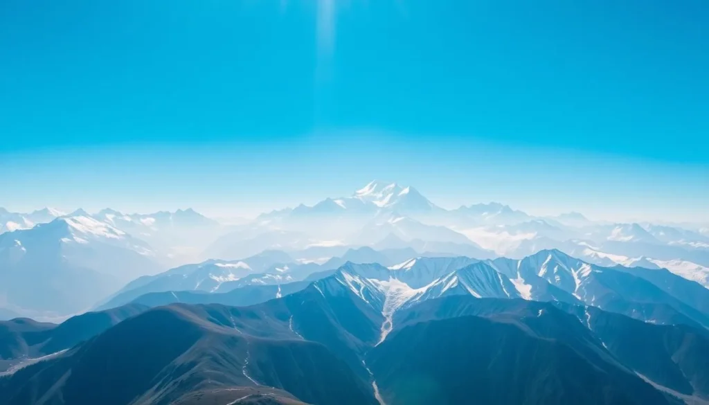 Helicopter tour over the Annapurna Base Camp