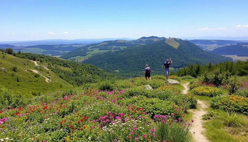 Hiking trails around Le Puy-en-Velay