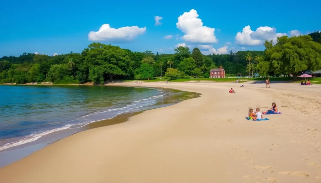 Idylwood Beach Park Scene