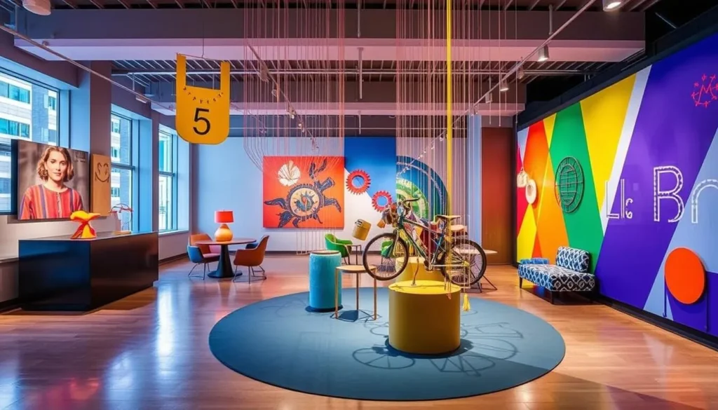 Image of 21c Museum Hotel's contemporary art installation