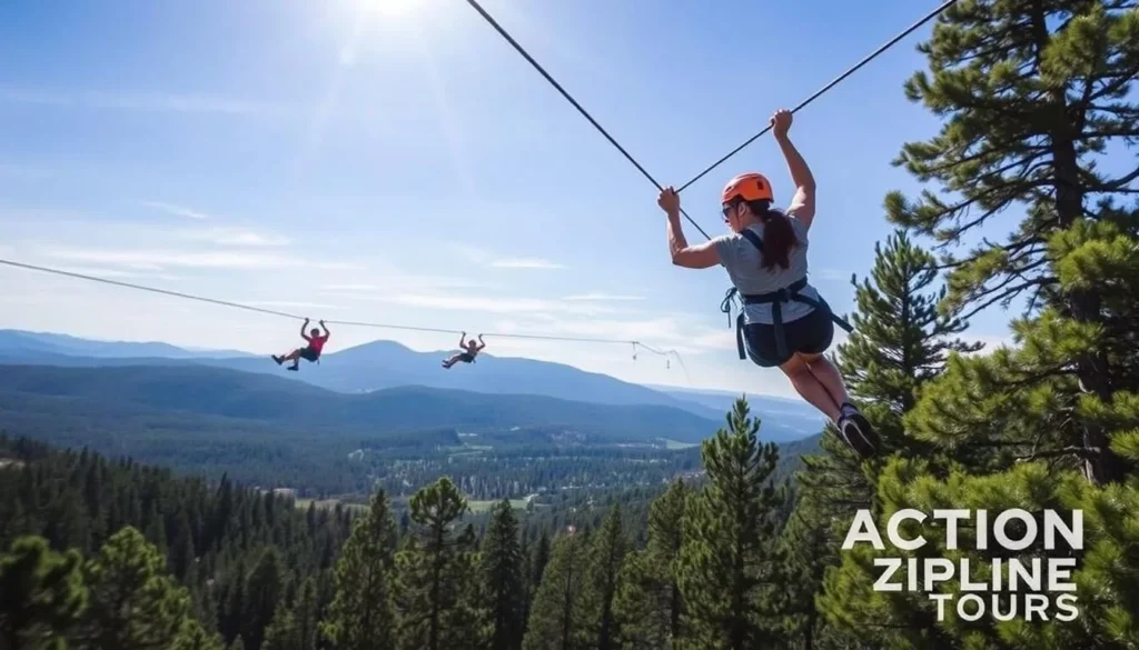 Image of Action Zipline Tours in Big Bear