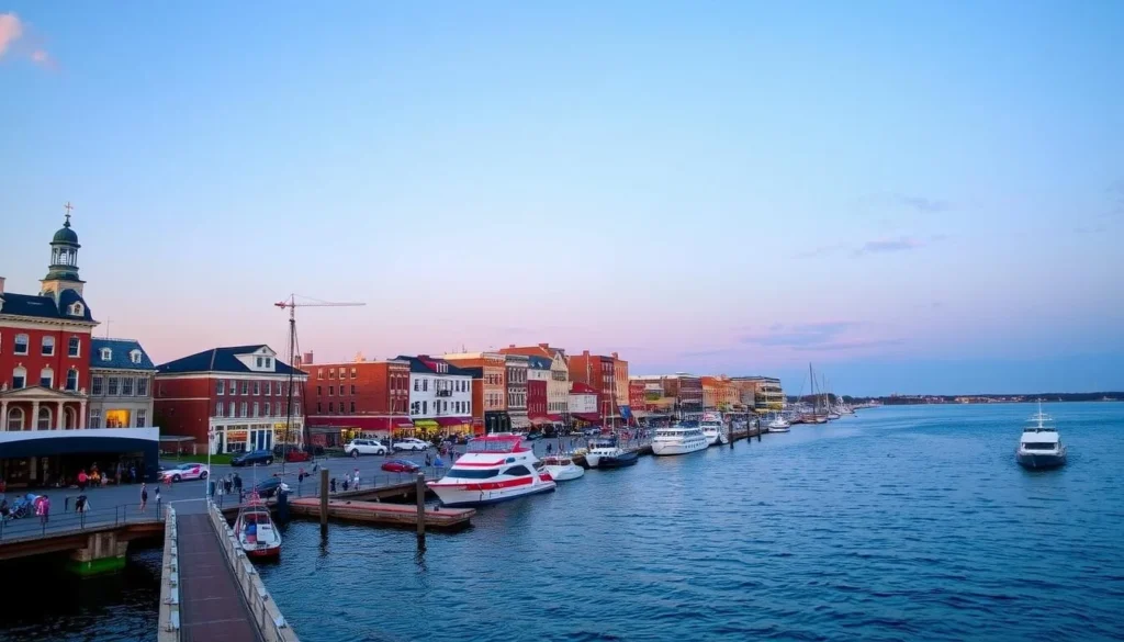 Image of Alexandria, Virginia's waterfront