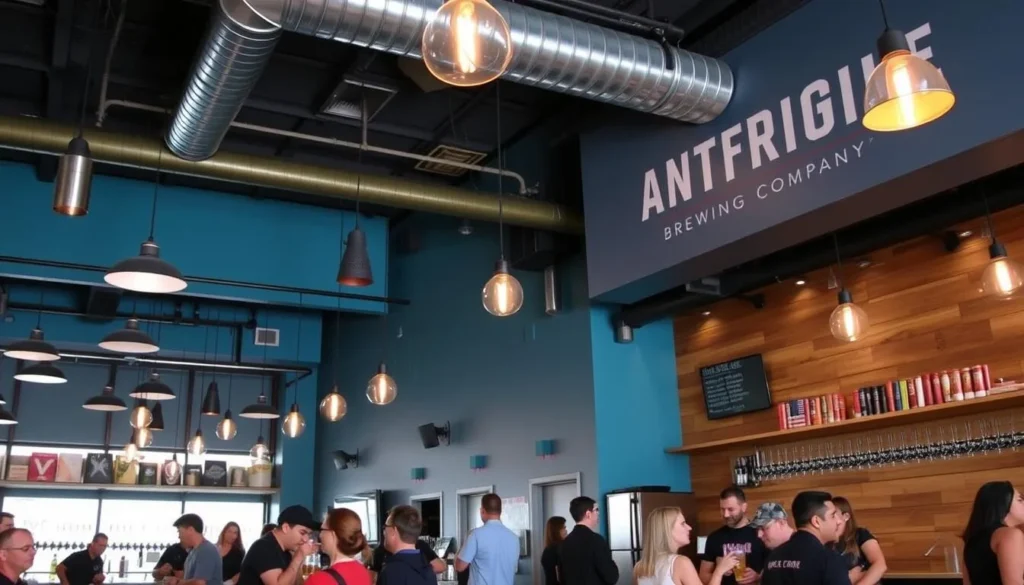 Image of Antifragile Brewing Company's taproom