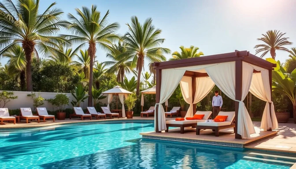 Image of BOTTAIA Pool Club with a private cabana