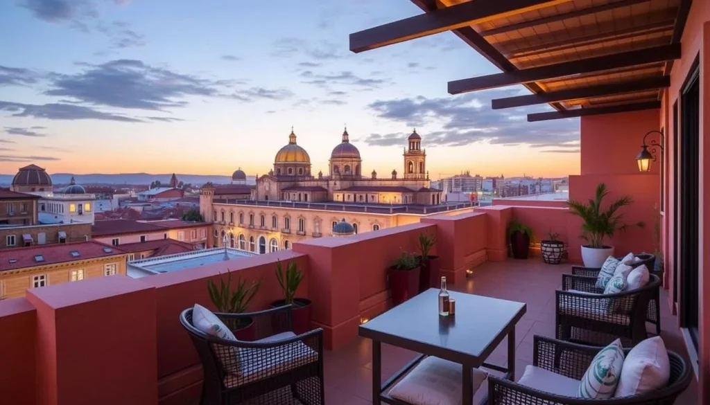Image of Balcón de Córdoba hotel with a rooftop terrace and views of the Mezquita-Cathedral