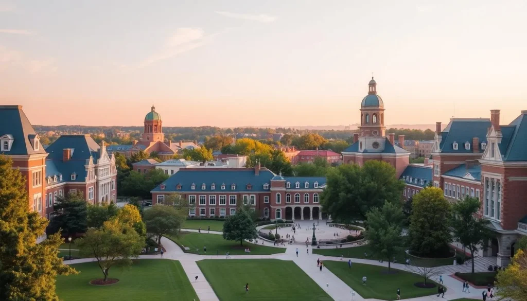 Image of Baylor University campus