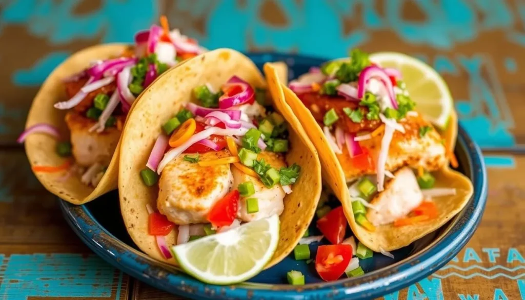 Image of Bear Flag Fish Company's fish tacos
