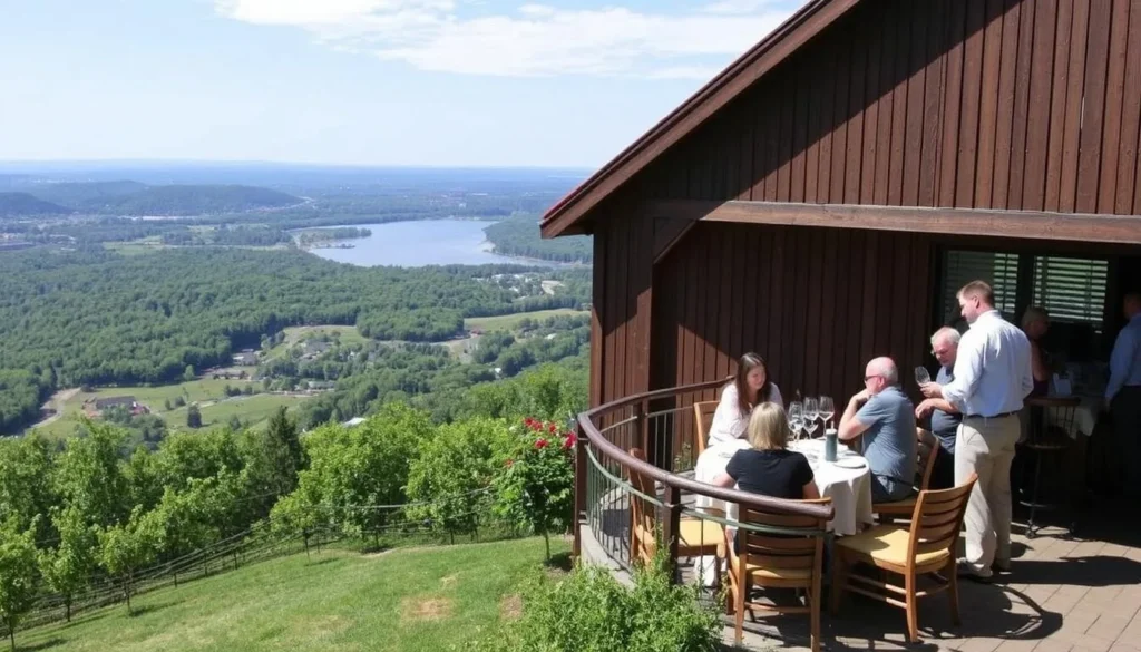 Image of Benmarl Winery with wine tasting and Hudson River views