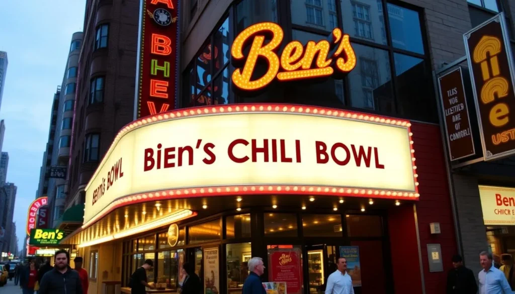 Image of Ben's Chili Bowl exterior