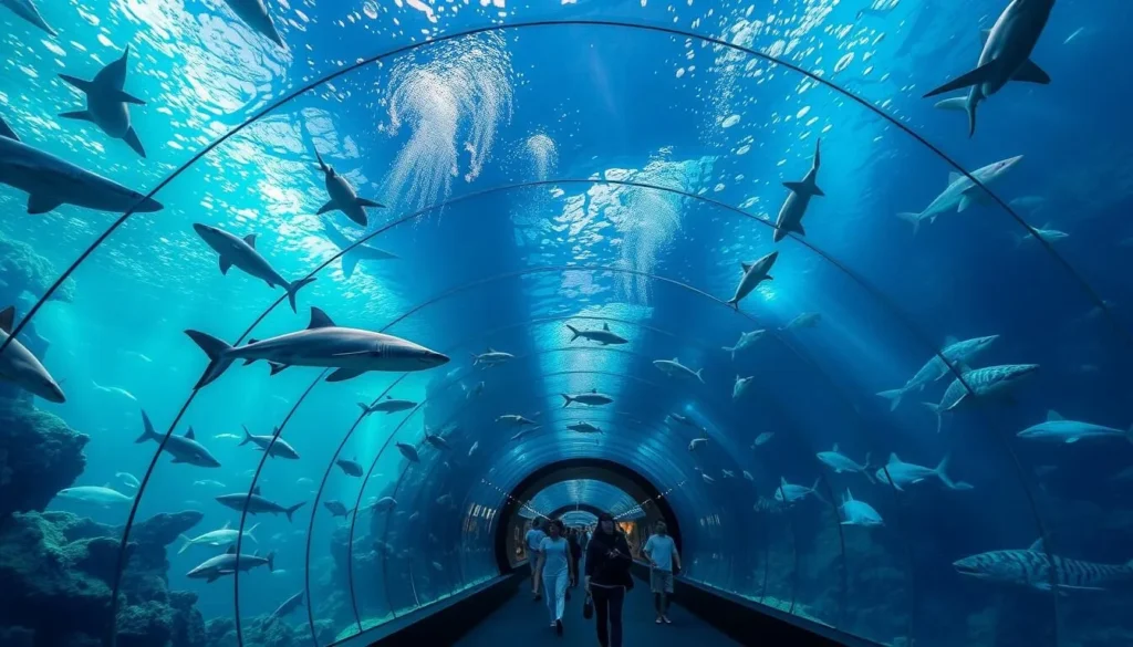 Image of Biarritz Aquarium shark tunnel
