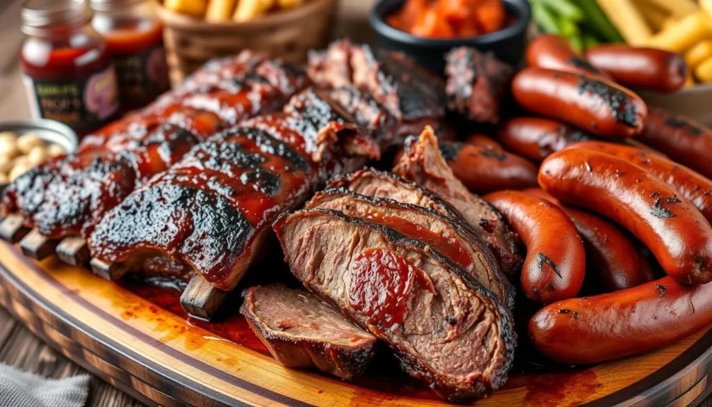 Image of Big R's Barbecue's slow-smoked meats