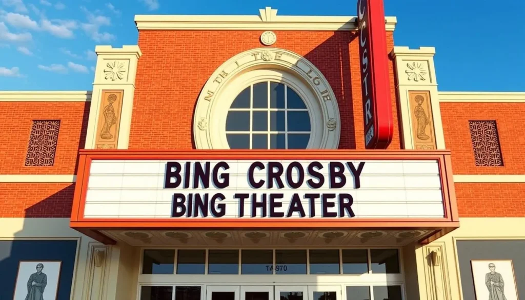 Image of Bing Crosby Theater's facade