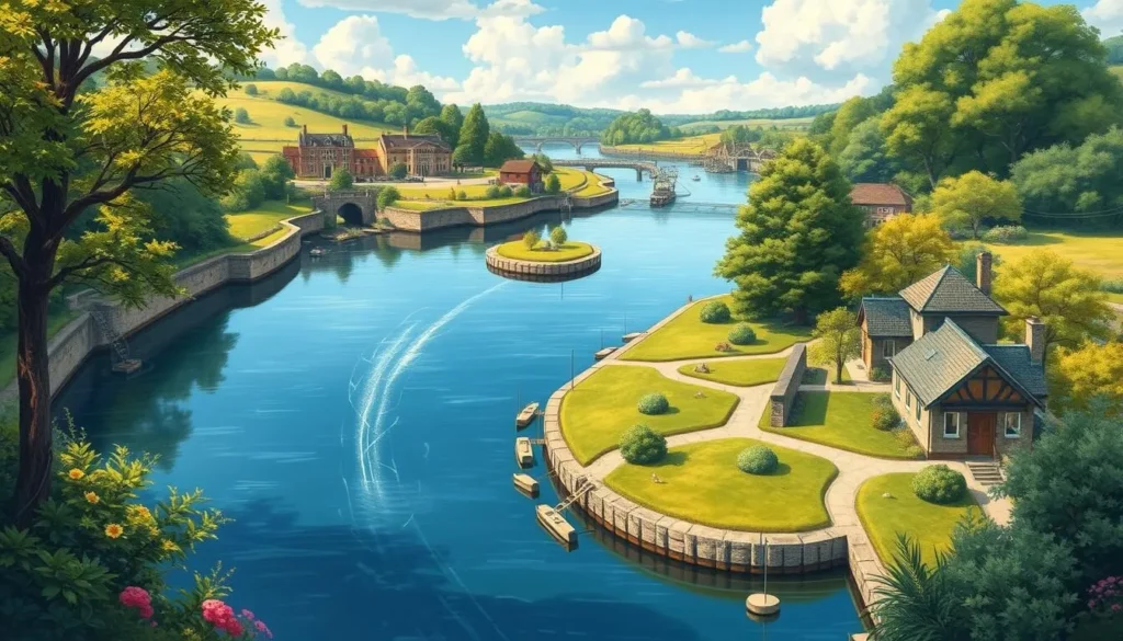 Image of Boulter's Lock and Boulter's Island