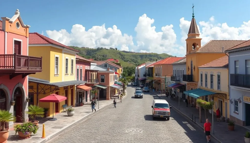 Image of Bridgetown historic town centre
