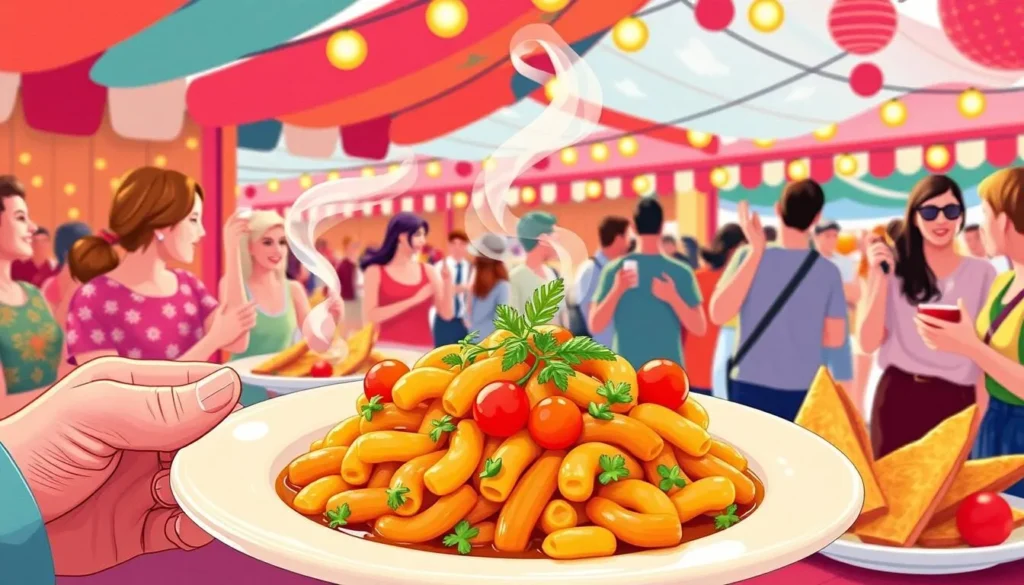 Image of Calentita being served at the Calentita Food Festival