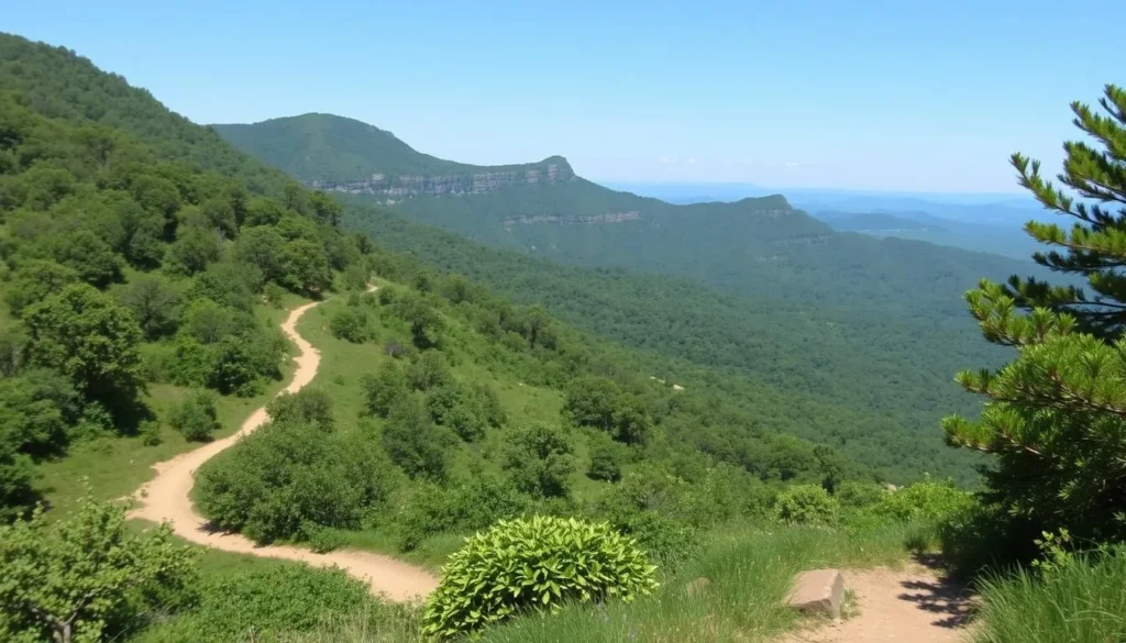 Image of Cameron Park's scenic hiking trails
