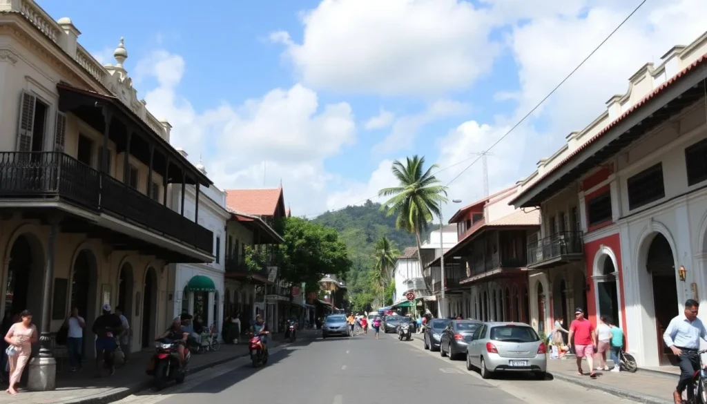 Image of Cap-Haïtien's historic streets