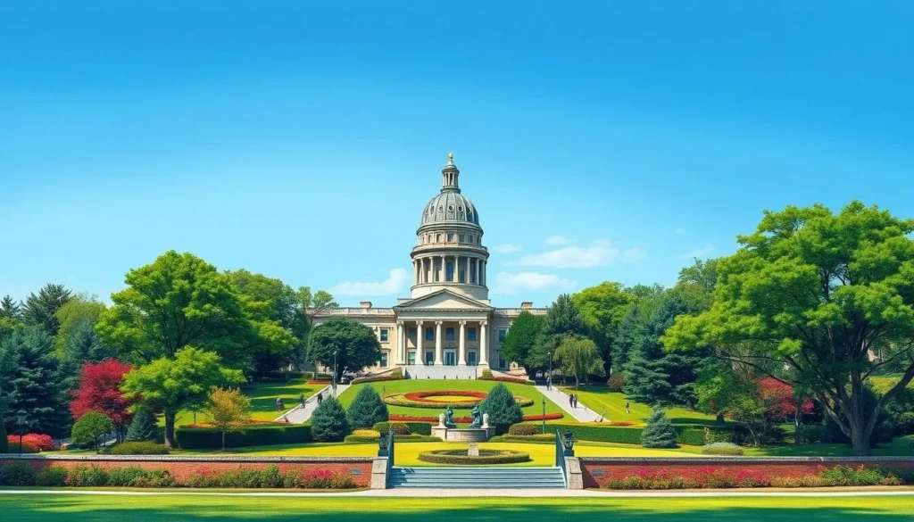 Image of Capitol Park in Augusta, Maine